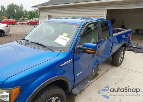 2013 Ford F150 Super Cab из США, поврежденный, VIN 1FTFX1ET6DFA13269